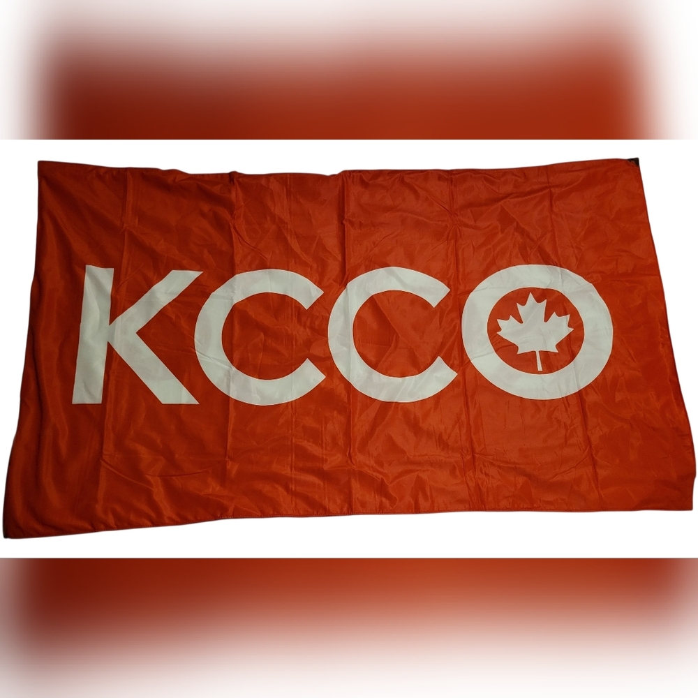CANADIAN FLAG "KEEP CALM AND CHIVE ON " Double-Sided